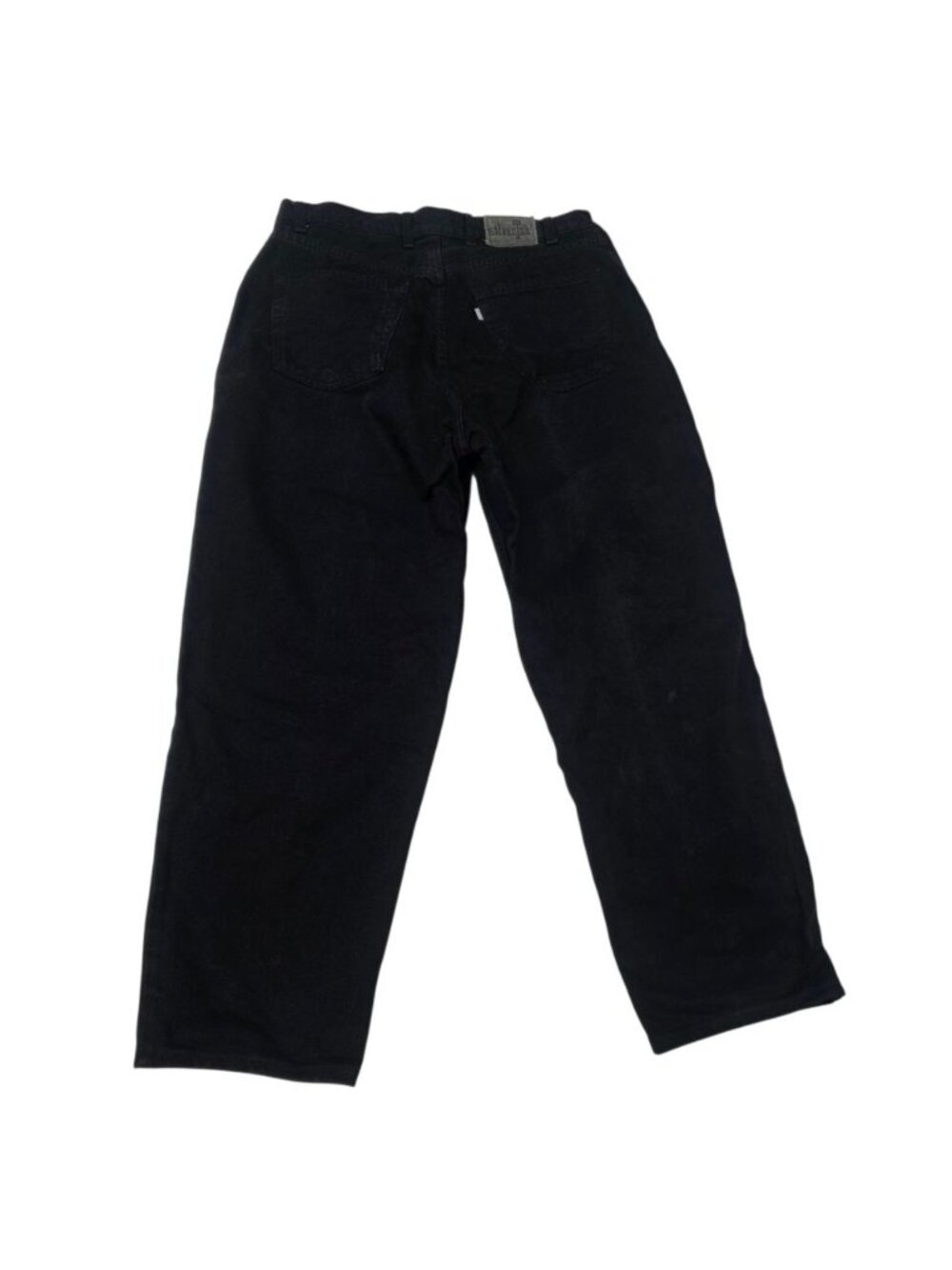 Levis SilverTab Baggy Jeans Mens XL Black Denim USA 90s VINTAGE NO SIZE TAG